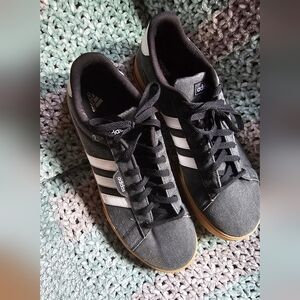 Adidas Classic Black and White Shoes